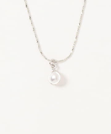 natural couture(ナチュラルクチュール) パールシンプルネックレス