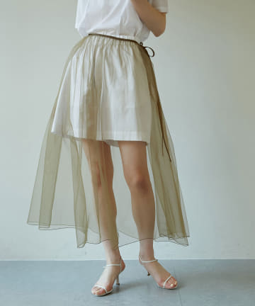 シアーチュールスカート