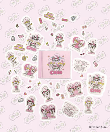 【CHAI×エスターバニー】CDケース入りステッカー