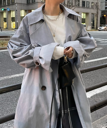 【WEB限定】キャンディスリーブトレンチコート