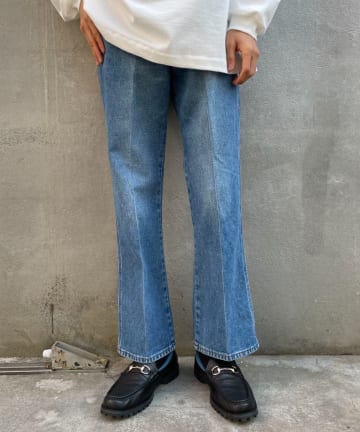 【Wrangler/ラングラー】FLARE JEAN SHORT