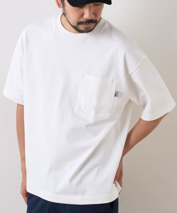 OUTLET(アウトレット) 【CIAOPANIC TYPY】オーバーダイ ダブルポケットT-shirt