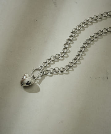 ハートトップチェーンネックレス