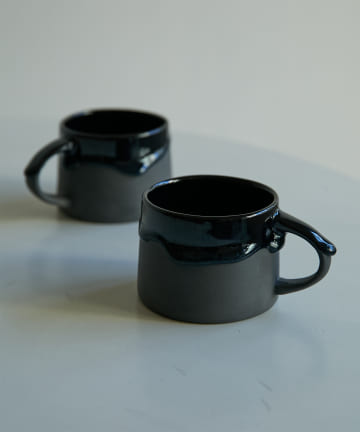 【EIJI MIYAKI】ドリッピーマグ/BLACK×BLACK