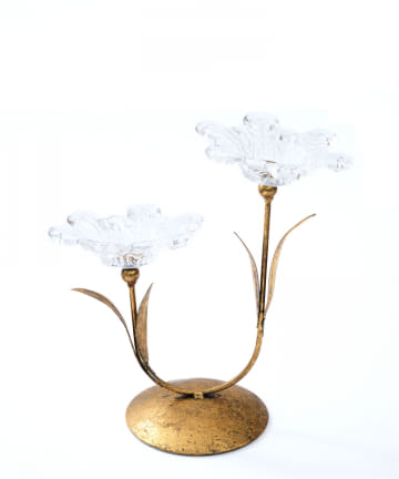 【antique shop】フラワーオブジェ2輪