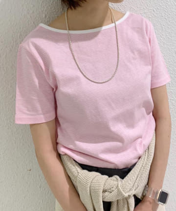 SHENERY(シーナリー) バックシャンボーダーTEE