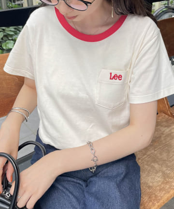 【WEB限定】Lee/リー リンガーTシャツ