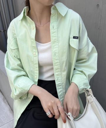 【WEB限定】Lee/リー カラービッグシャツ