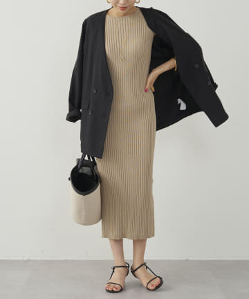 ブークレ―リブワンピース