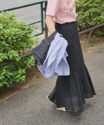 ラッセルレースマーメイドスカート