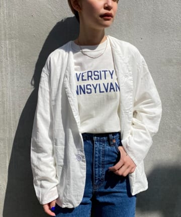 UNIVERSITYロングスリーブTシャツ