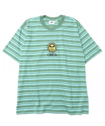 【OBEY】SUNRISE STRIPE TEE SS