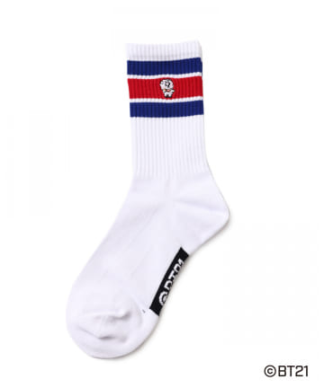 WHO’S WHO gallery(フーズフーギャラリー) BT21 ラインリブソックス