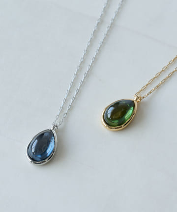 【GOLDY(ゴールディ)】しずくモチーフネックレス