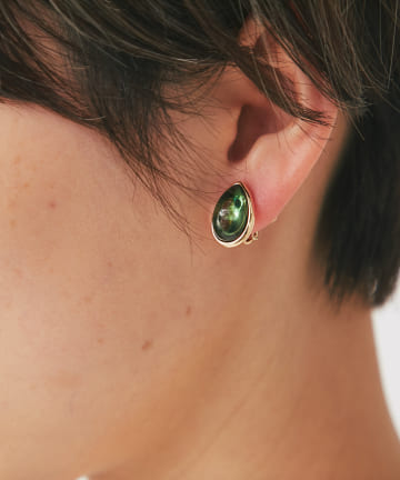 【GOLDY(ゴールディ)】しずくモチーフイヤリング