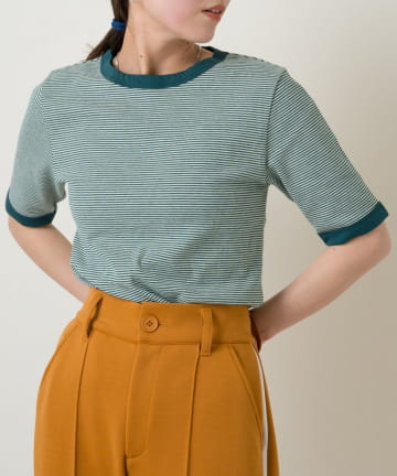 OUTLET(アウトレット) 【Kastane】テレコボーダーリンガーTEE