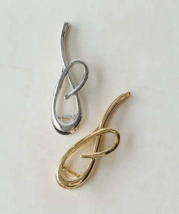 【GOLDY(ゴールディ)】カーブラインヘアクリップ