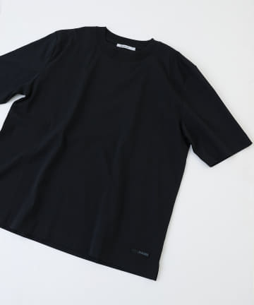 スマート裾スリットBIG半袖Tシャツ/オーバーサイズ ビッグシルエット