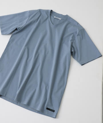 スマート変形Vネック半袖Tシャツ / ベーシック Vネック