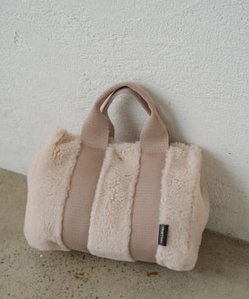 【VIOLADORO/ヴィオラドーロ】 フェイクファートートBAG