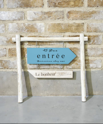 【white garden】ウェルカムサインオブジェ