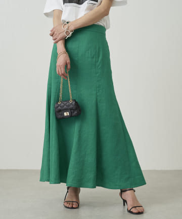 リネンマーメイドスカート