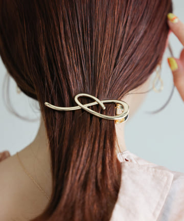 【GOLDY】ロールデザインヘアクリップ