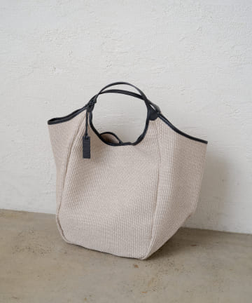 【MARCO MASI/マルコマージ】パイピング特大トートBAG