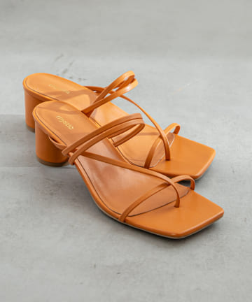 OUTLET(アウトレット) 【mystic】トングヒールサンダル