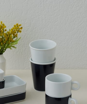 CIAOPANIC TYPY(チャオパニックティピー) Retro Bc Tableware Porcelain Cup (White)