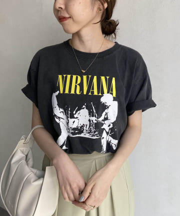 CAPRICIEUX LE'MAGE(カプリシュレマージュ) 【GOOD ROCK SPEED】NIRVANA Tシャツ
