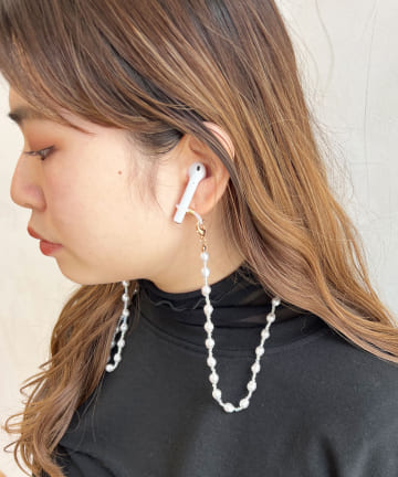 Lattice(ラティス) 【fecle】マルチチェーン(パール×ビーズ)