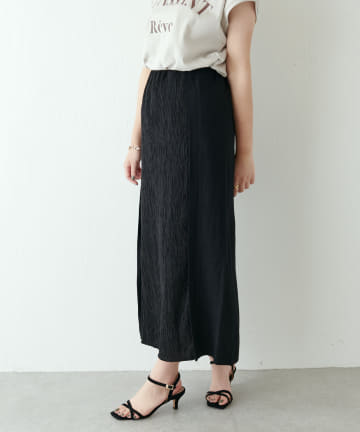 Jena　espace merveilleux(ジェナ　エスパスメルヴェイユ) 【清涼感あふれる】楊柳切替スカート