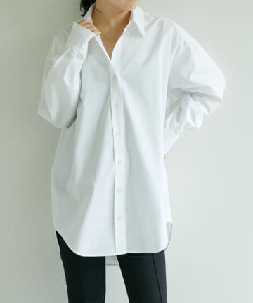 Whim Gazette(ウィム ガゼット) 【長谷川京子さんコラボ】ドレスシャツ