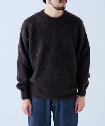 BLOOM&BRANCH(ブルームアンドブランチ) AURALEE / BRUSHED MOHAIR KNIT P/O