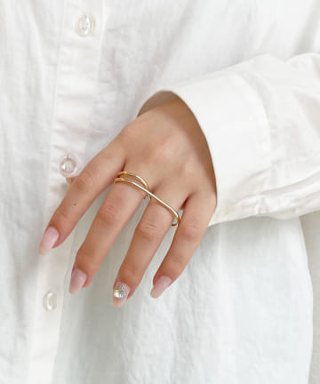 Lattice(ラティス) メタルダブルフィンガーリング