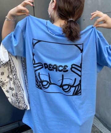 【PAL Tee】ビッグシルエットPEACE Tee