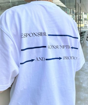 大阪モード学園×CIAOPANICコラボTee【AINO】