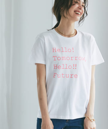 【PAL Tee】ラブティックボンボンピースTリラックスシルエット