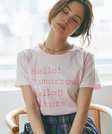 【PAL Tee】ラブティックボンボンピースTフィットシルエット
