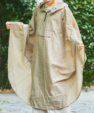 salut!(サリュ) 自転車ポンチョ（ベージュ）