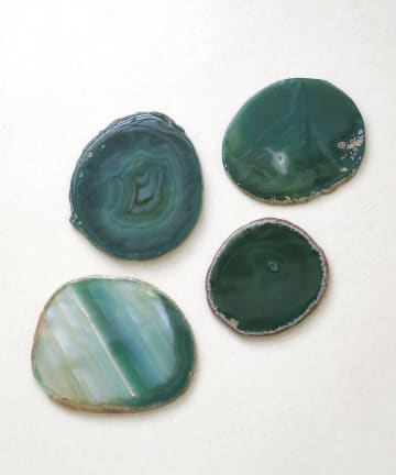 salut!(サリュ) メノウプレート（グリーン）