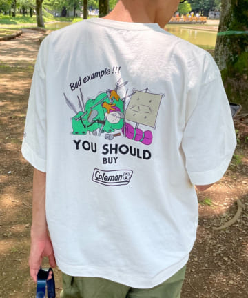 Coleman×CIAOPANIC 別注Tシャツ