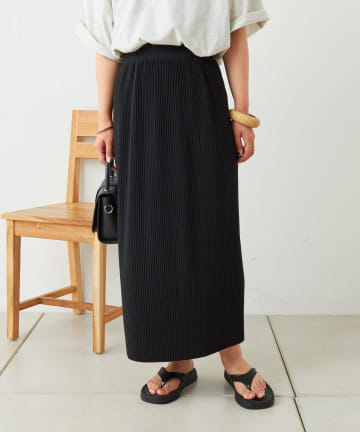 NICE CLAUP / OLIVE des OLIVE OUTLET(ナイスクラップ  / オリーブ デ オリーブ アウトレット) プリーツナロースカート