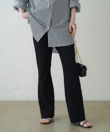 ニットフレアパンツ