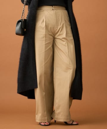 チノワイドパンツ