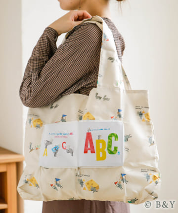 salut!(サリュ) 【レオ・レオニ×salut!】エコバッグ（ABC）