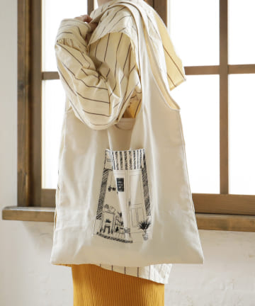 salut!(サリュ) キャンバスマルシェバッグ