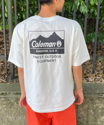 【Coleman/コールマン】マウンテンバックプリントTシャツ