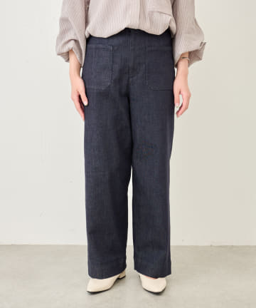 BEARDSLEY(ビアズリー) 《3サイズ展開》ノンフェードバギーデニムパンツ